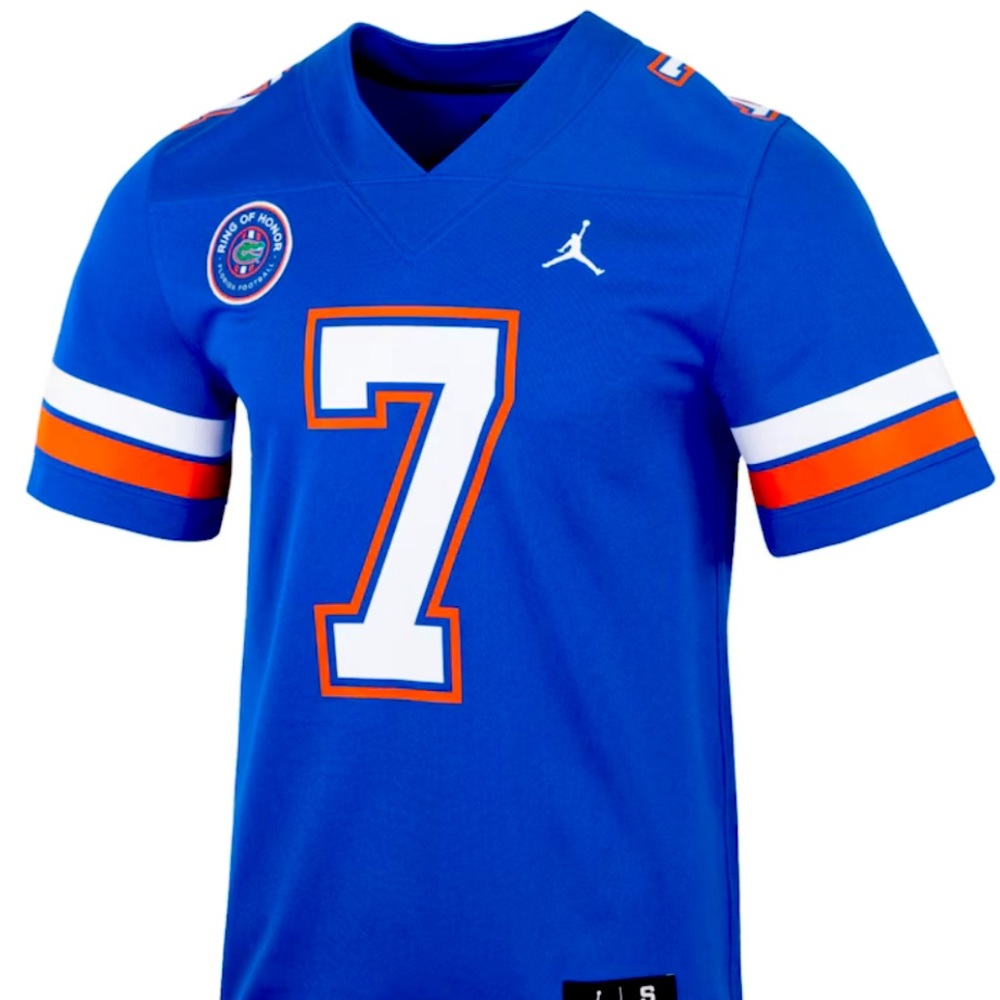 Danny Wuerffel Florida Gators Jordan Brand Ring of Honor Jersey - Royal